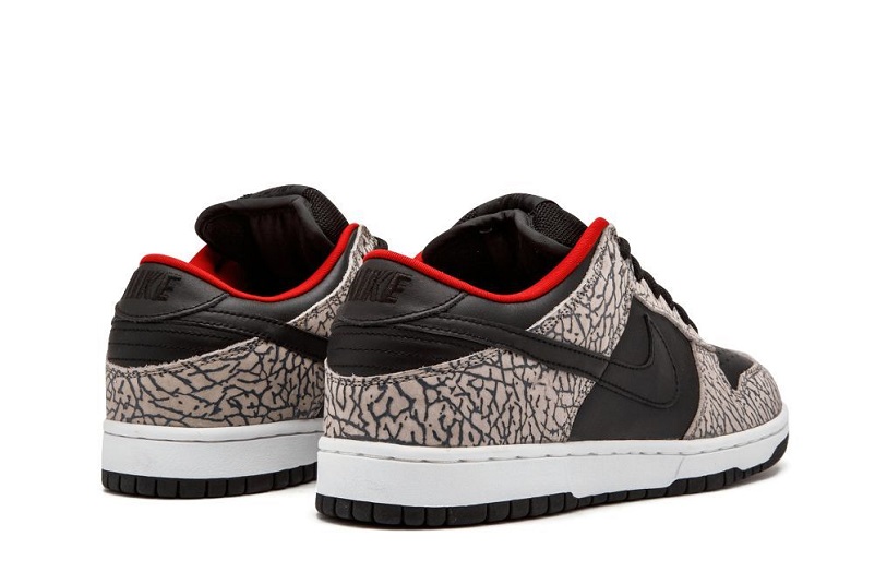 This Custom Air Jordan 1 Pays Homage to the “Red Cement” Supreme x Nike SB  Dunk Low