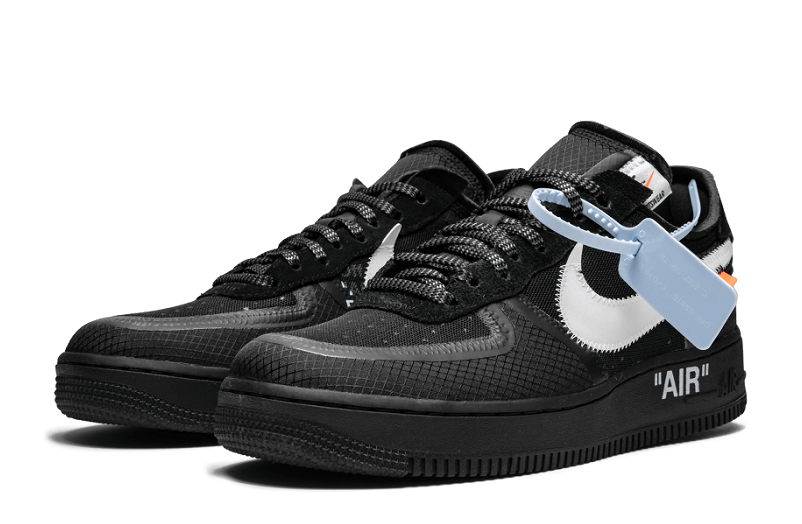 Fake Off-White Air Force 1 Low Black - AO4606-001 | Sneaker Reps